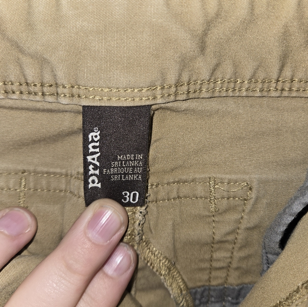 Khaki PrAna Men's Shorts Size 30 Excellent Preloved Condition